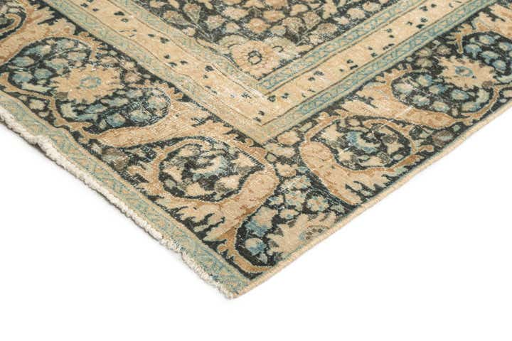 7' 8 x 11' 1 Tabriz Wool Rug