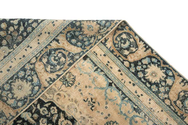 7' 8 x 11' 1 Tabriz Wool Rug