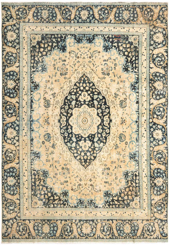 Detail image of 7' 8 x 11' 1 Tabriz Wool Rug