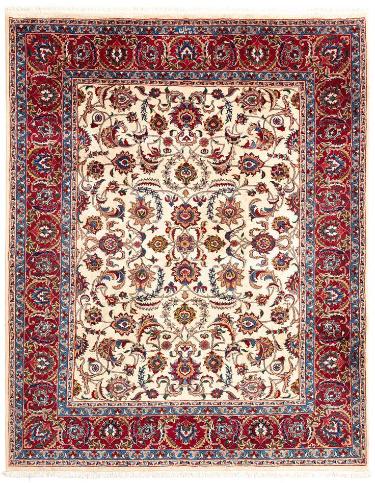 Detail image of 7' 11 x 10' 7 Tabriz Wool Rug