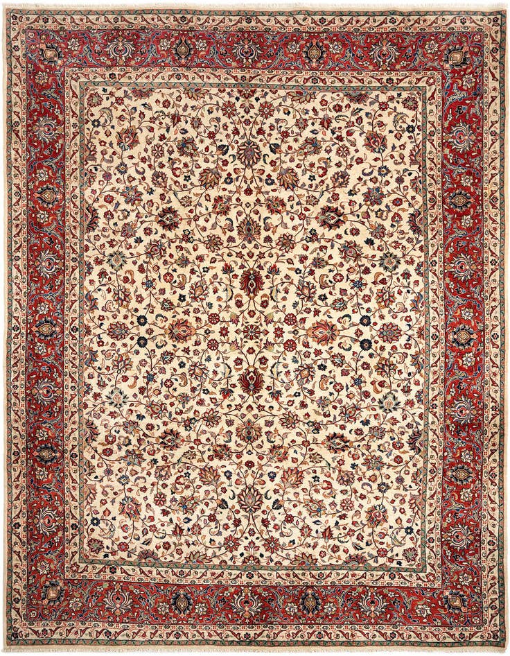 Detail image of 8' 8 x 11' 11 Tabriz Wool Rug