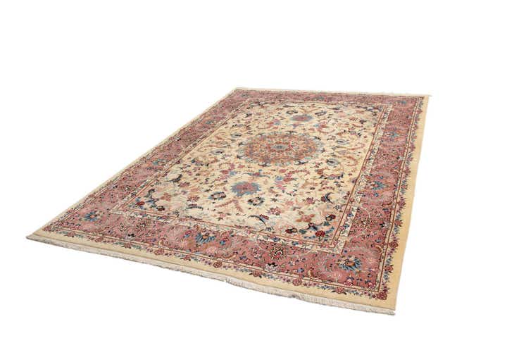 8' x 11' 3 Tabriz Wool Rug