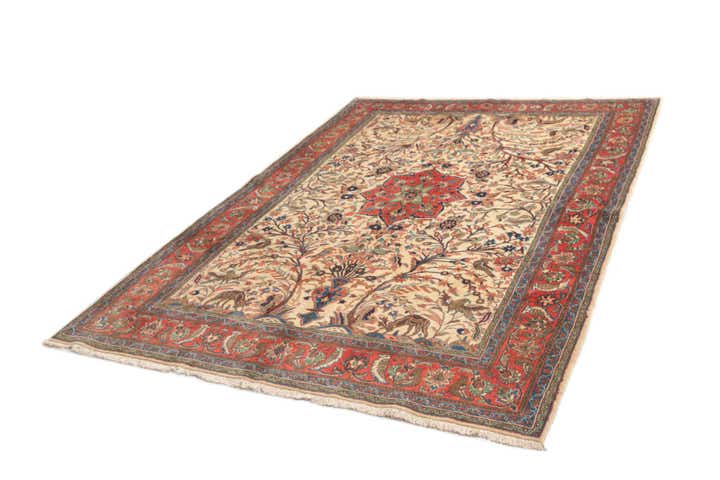 6' 7 x 9' 5 Tabriz Wool Rug