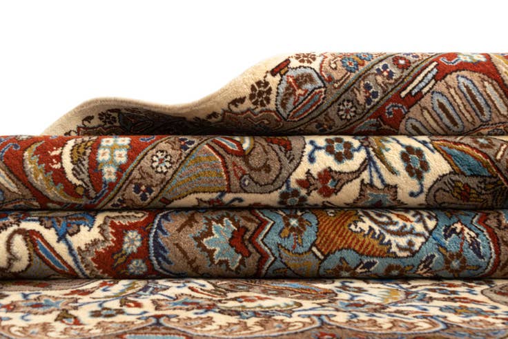 Detail image of 6' 9 x 9' 5 Tabriz Wool Rug