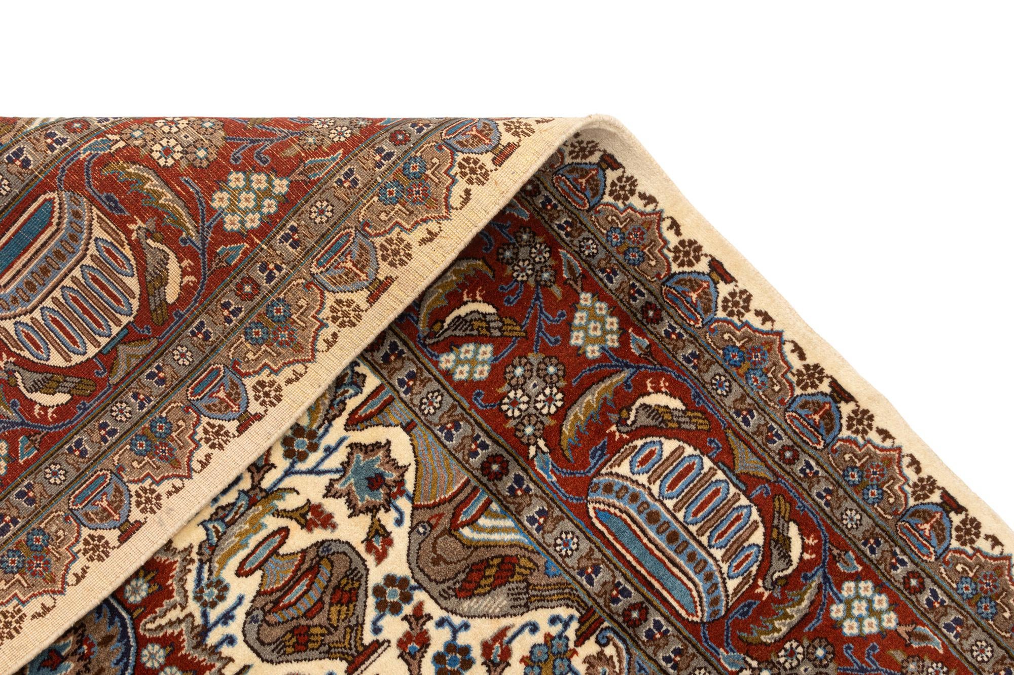 6' 9 x 9' 5 Tabriz Wool Rug