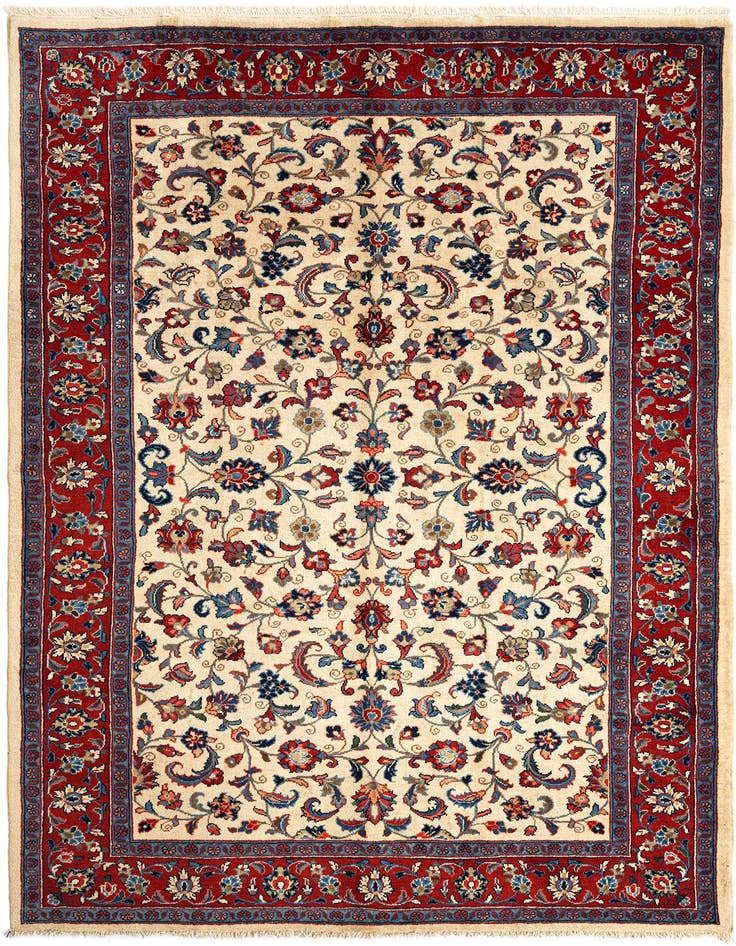 Detail image of 6' 9 x 10' 1 Tabriz Wool Rug