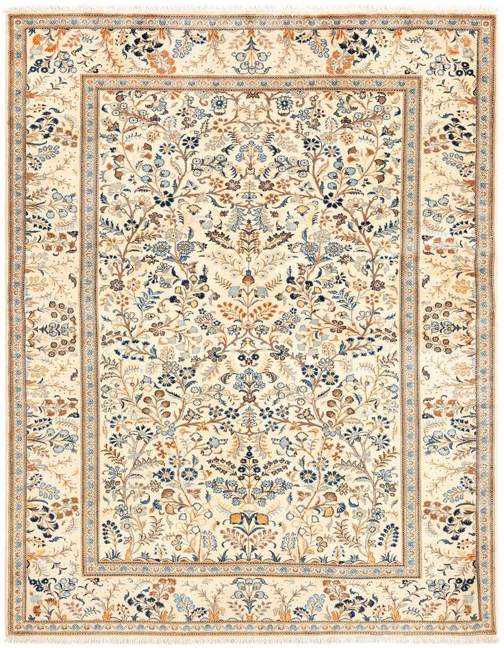 Detail image of 4' 6 x 6' 8 Tabriz Rug