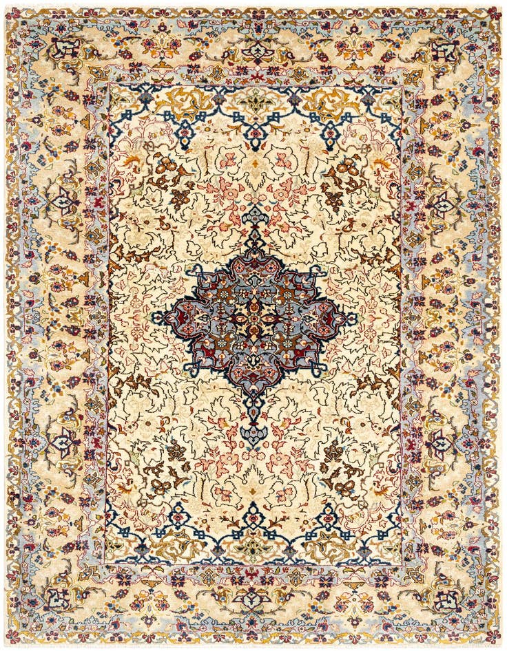 Detail image of 4' 6 x 6' 9 Tabriz Rug