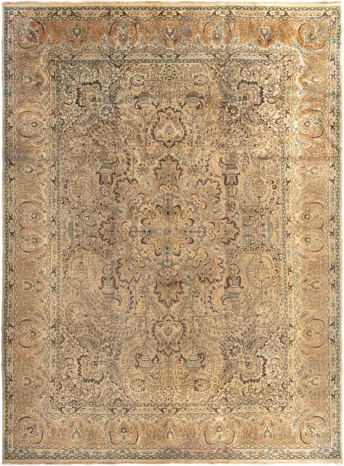 Detail image of 9' 5 x 13' 3 Tabriz Rug