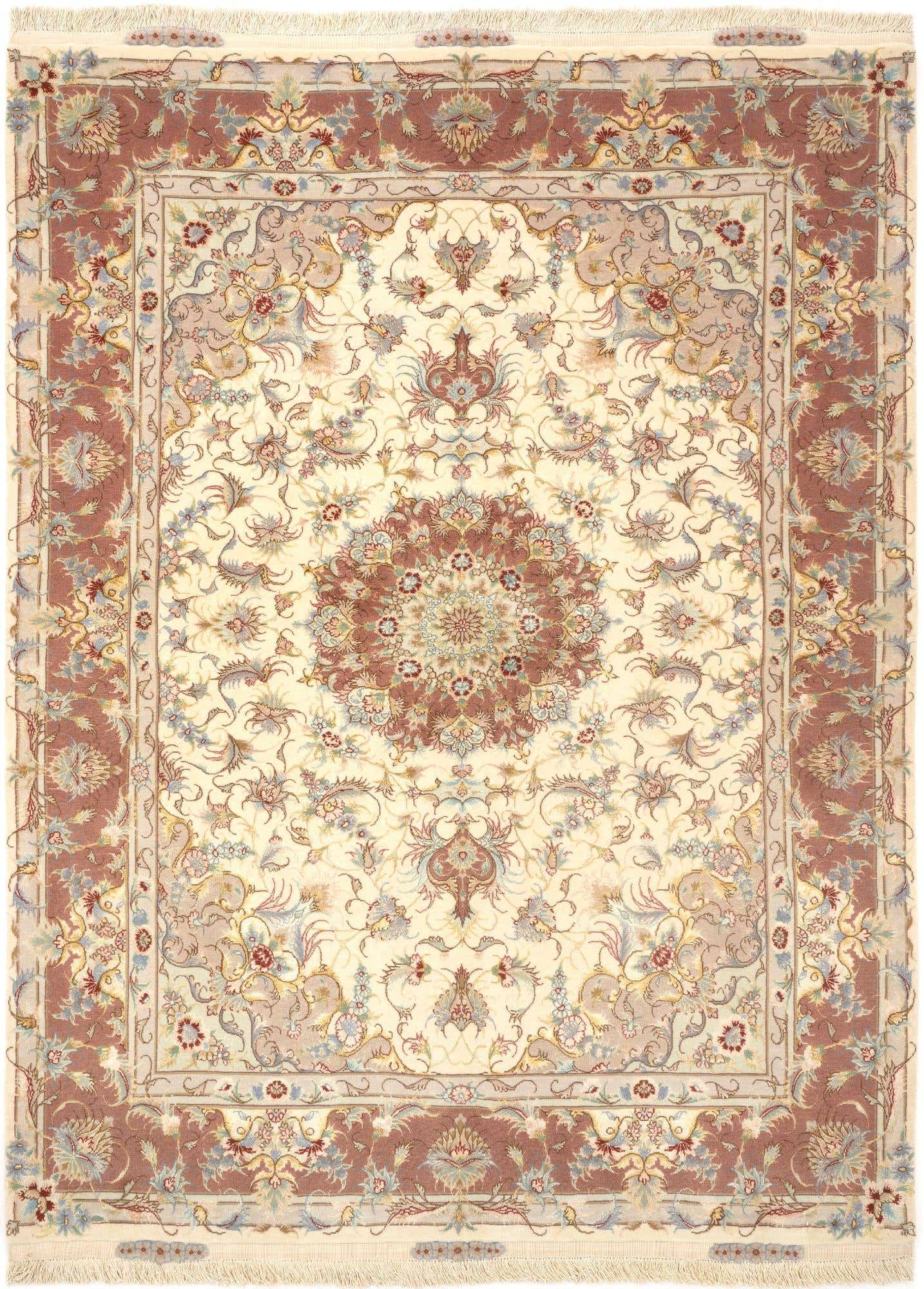 5' x 6' 10 Tabriz Rug