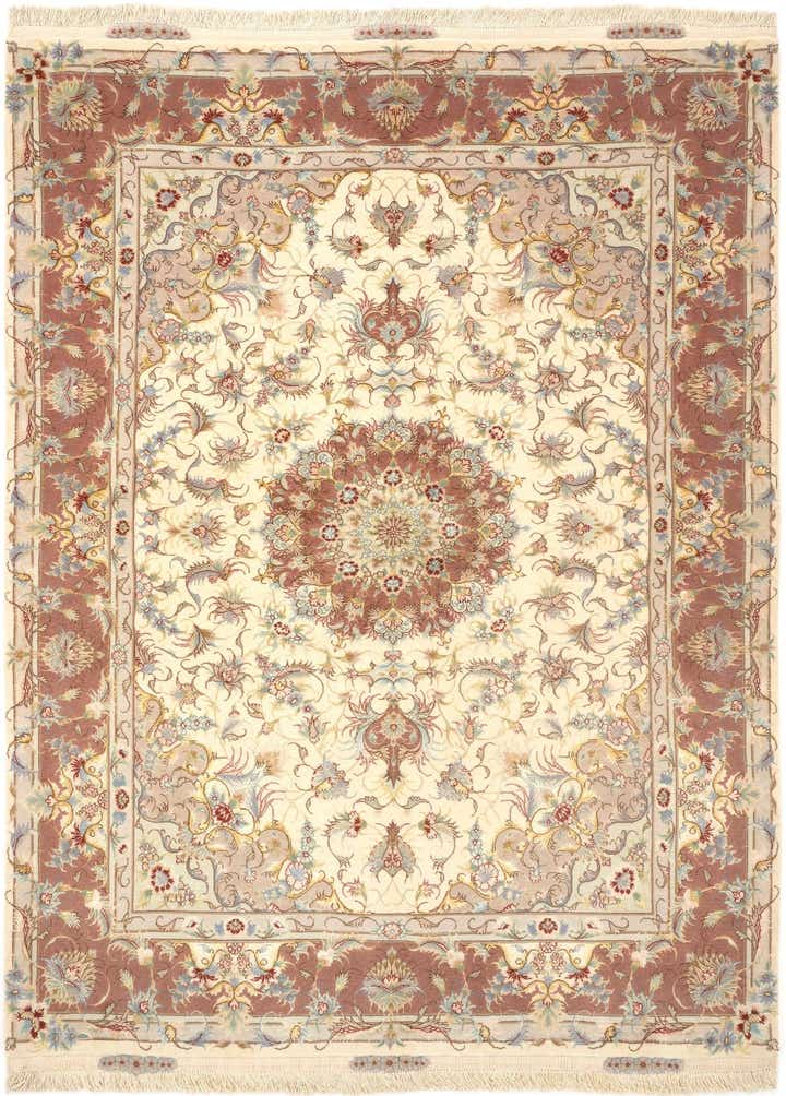 5' x 6' 10 Tabriz Rug