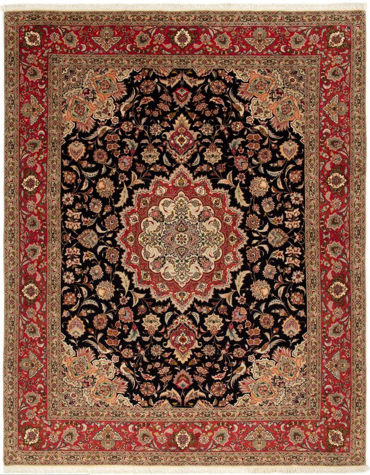 Detail image of 6' 9 x 8' 4 Tabriz Rug