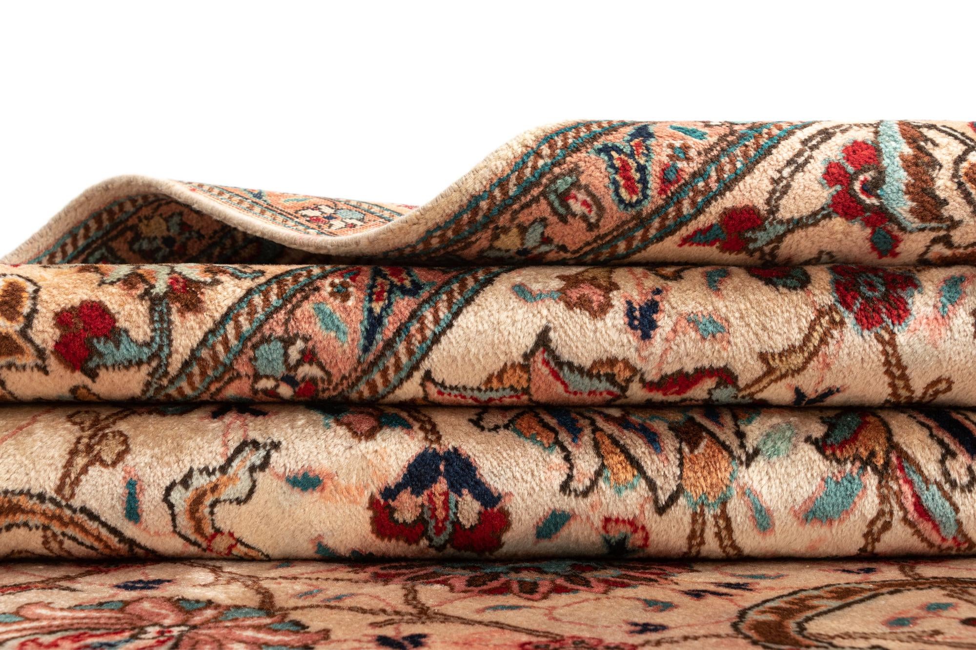 7' 10 x 11' 4 Tabriz Wool Rug