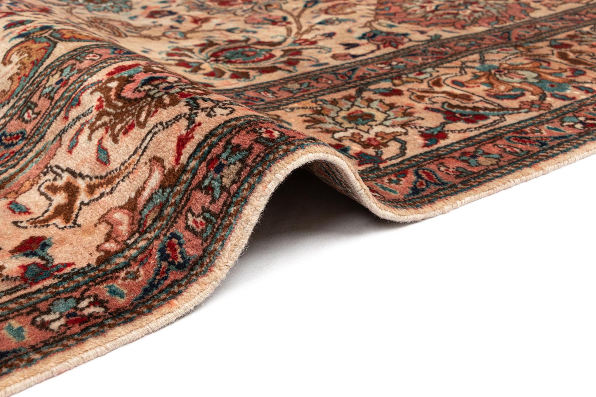 7' 10 x 11' 4 Tabriz Wool Rug