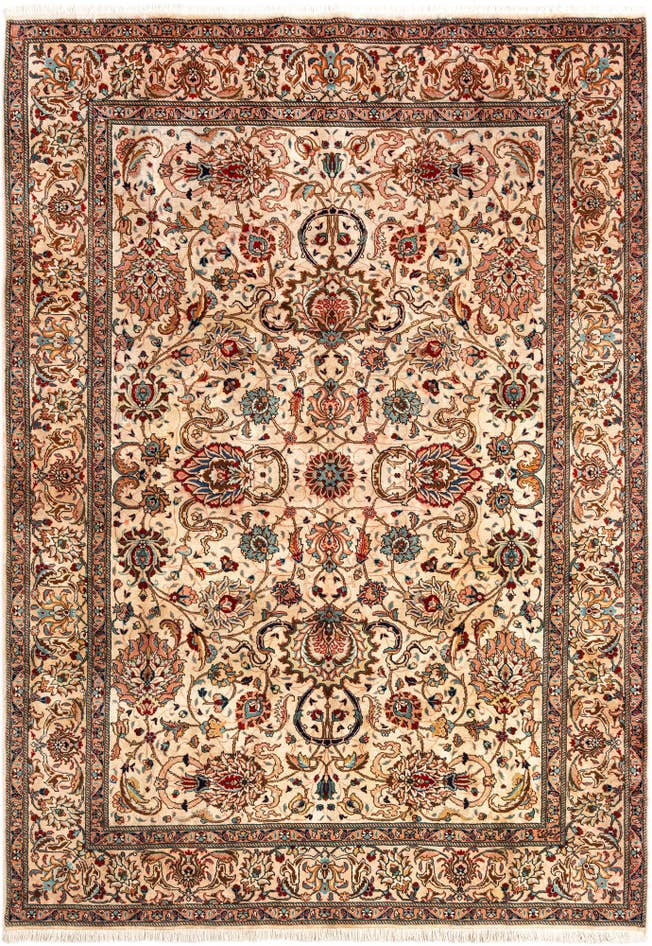 Detail image of 7' 10 x 11' 4 Tabriz Wool Rug