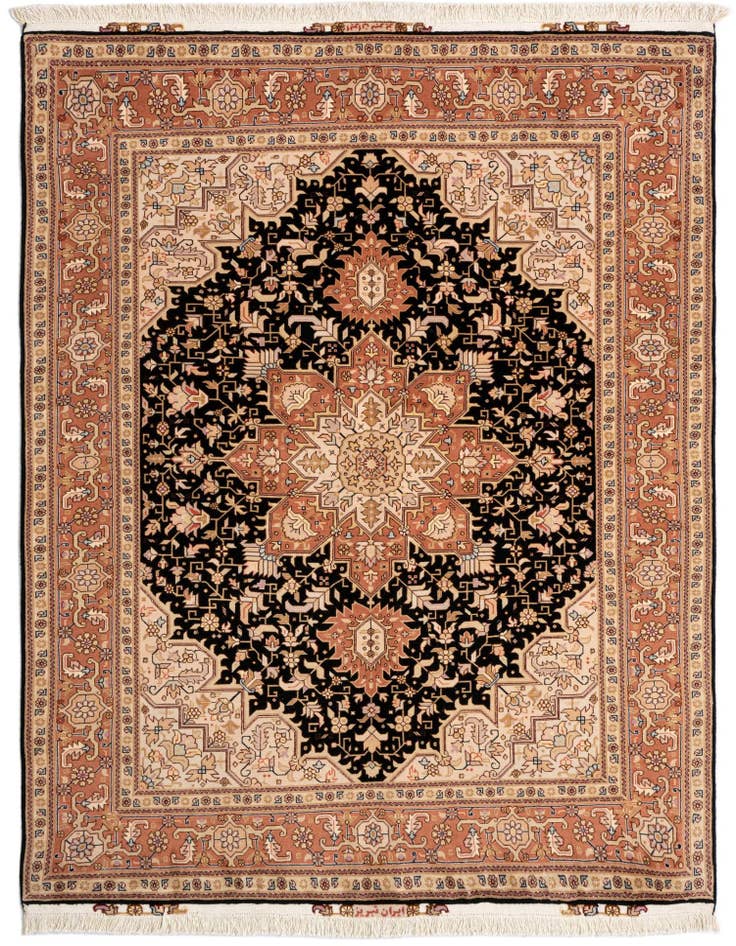 Detail image of 5' x 6' 8 Tabriz Rug