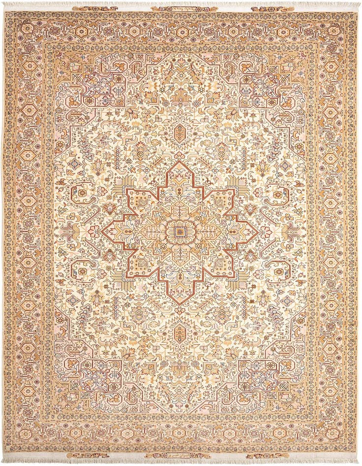 Detail image of 6' 8 x 10' 10 Tabriz Rug