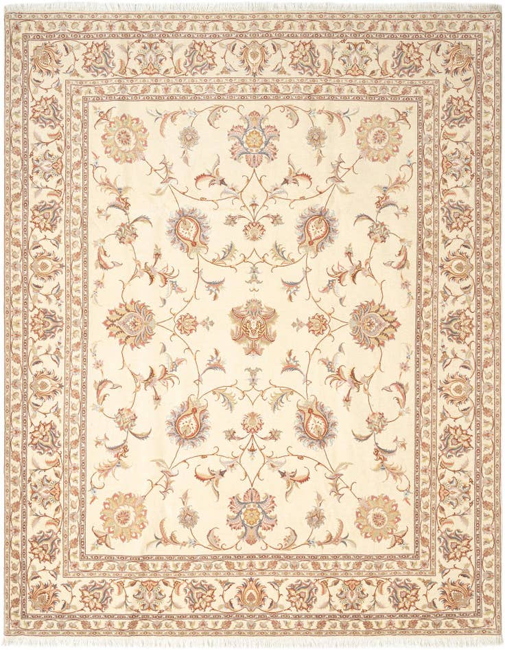 Detail image of 6' 9 x 8' 6 Tabriz Rug