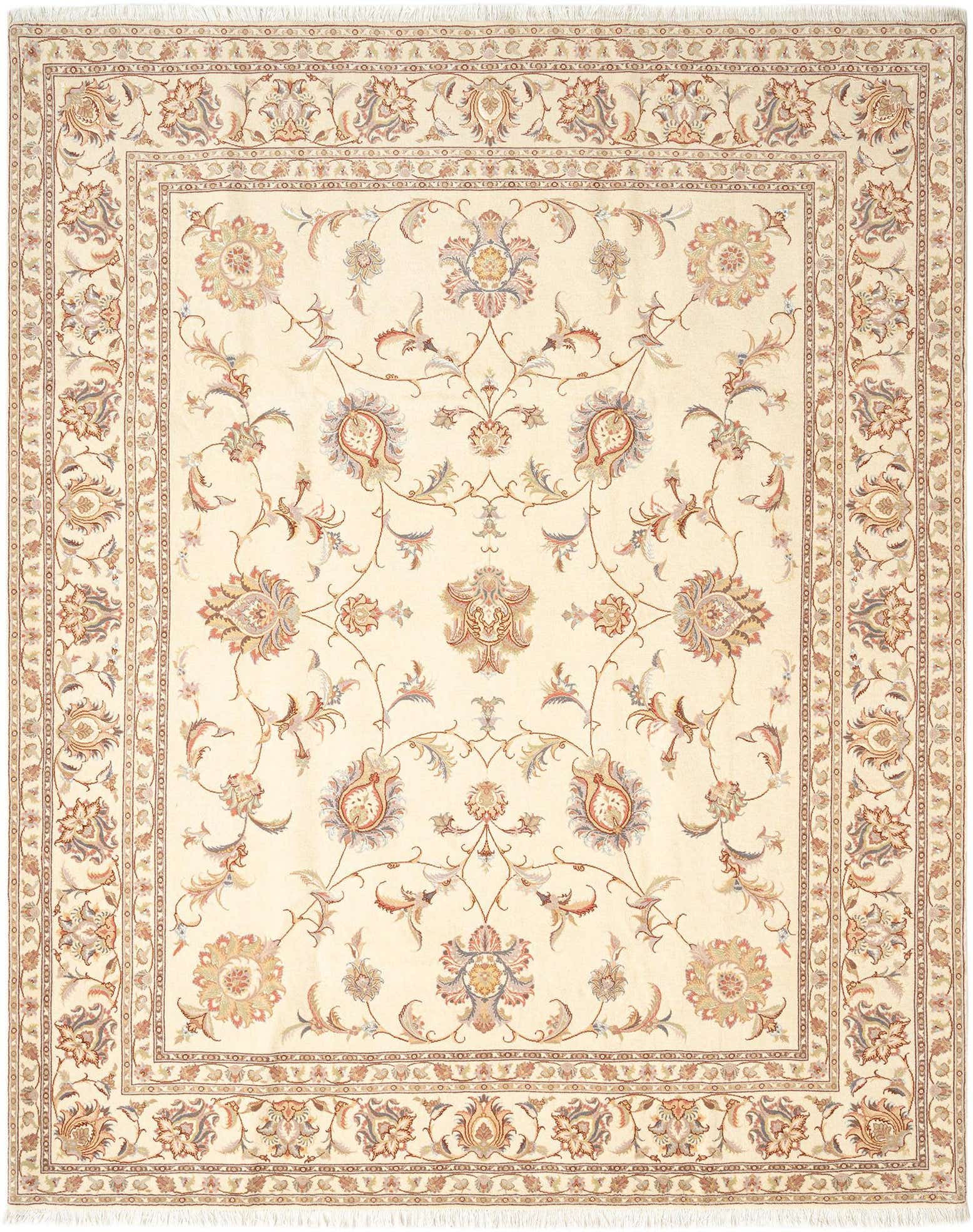 6' 9 x 8' 6 Tabriz Rug