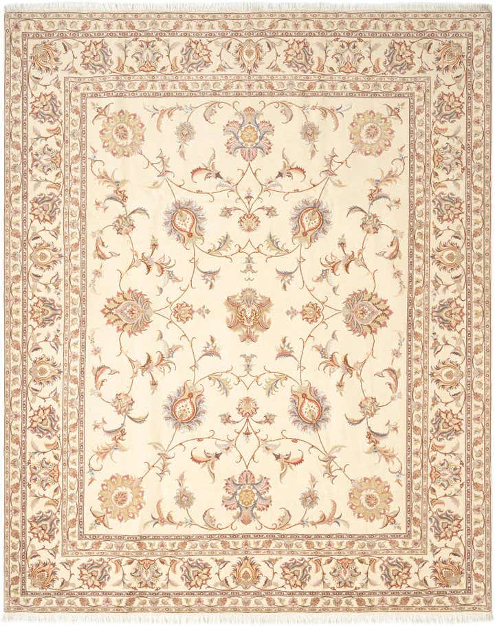 6' 9 x 8' 6 Tabriz Rug