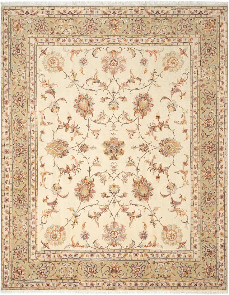 Detail image of 6' 8 x 7' 11 Tabriz Rug