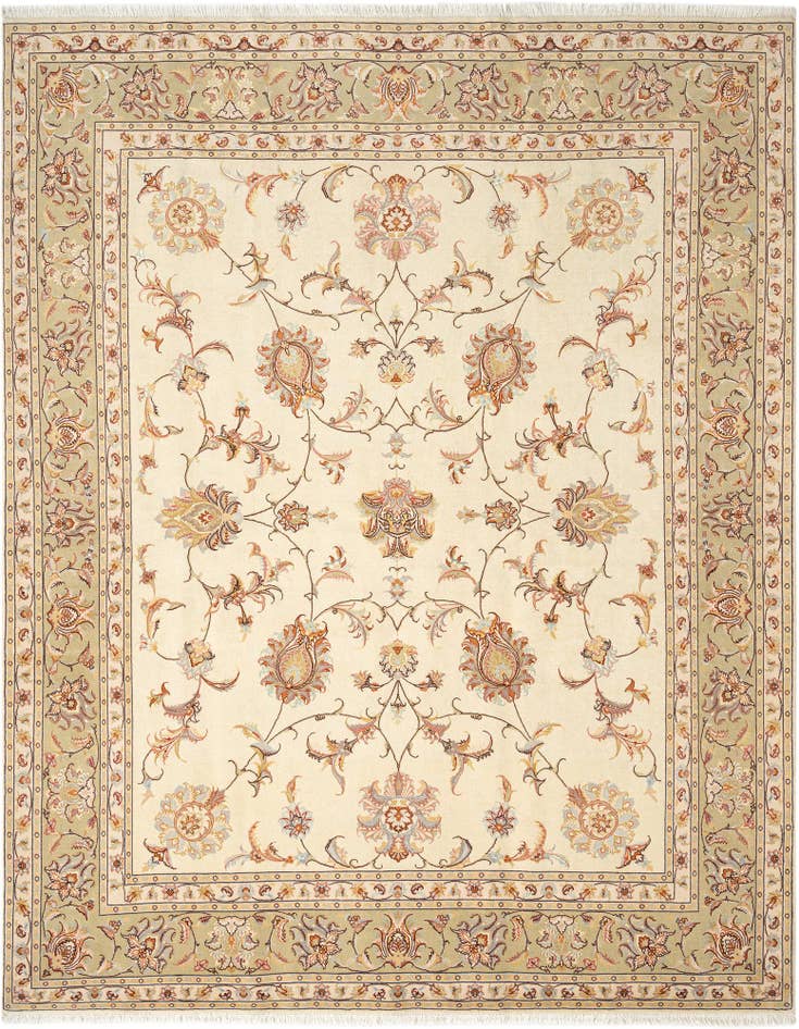 Detail image of 6' 8 x 7' 11 Tabriz Rug