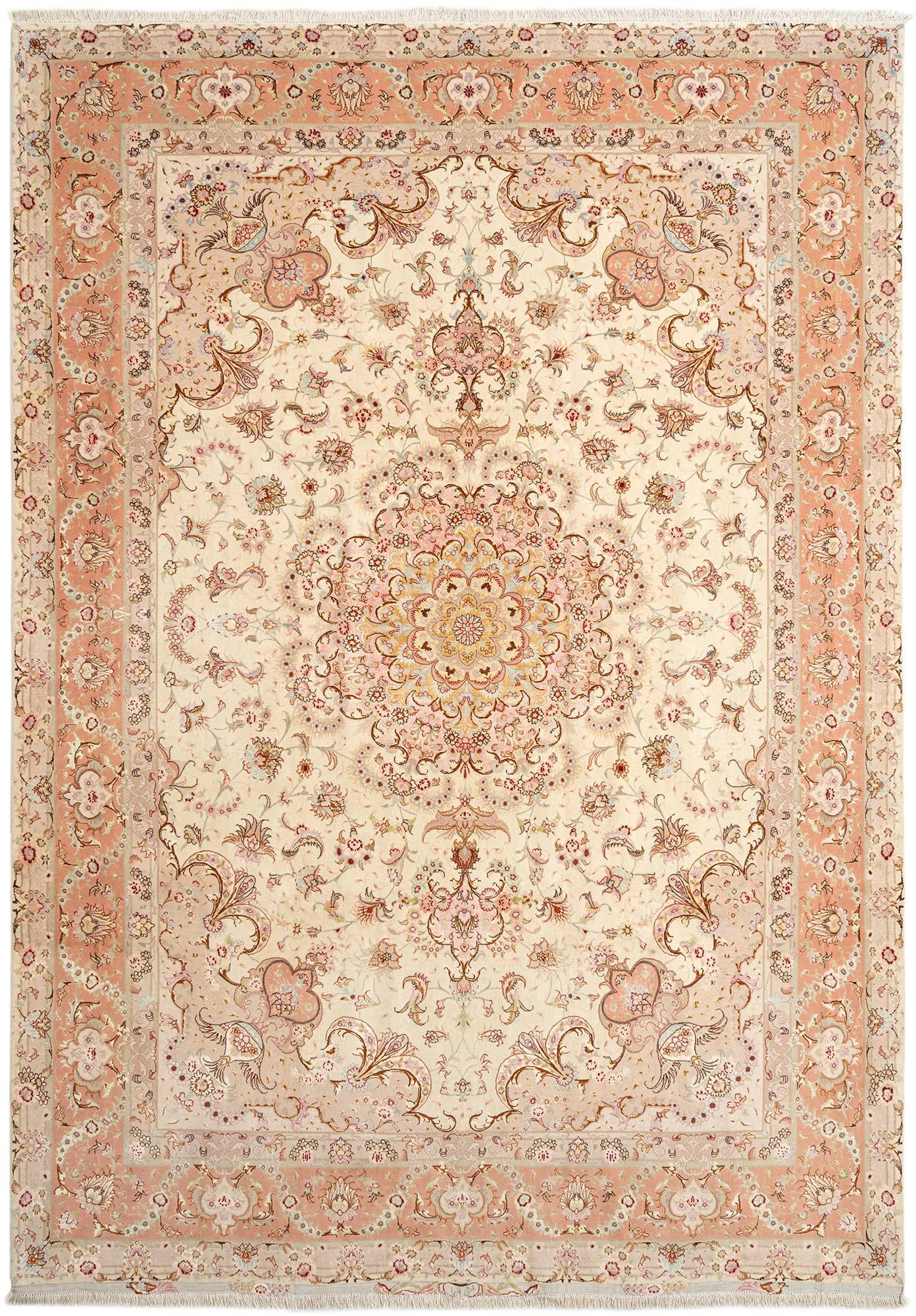 8' x 11' 10 Tabriz Rug