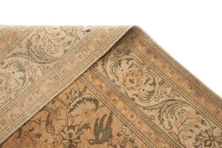 6' 7 x 9' 6 Hand Knotted Tabriz Persian Wool Rug