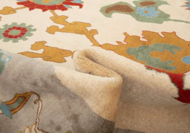 8' 2 x 9' 11 Hand Knotted Tabriz Wool Rug
