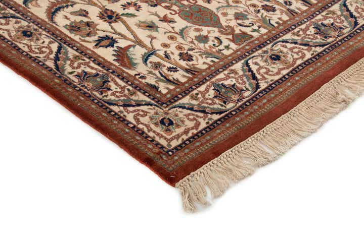 3' 4 x 5' 9 Hand Knotted Tabriz Wool Rug