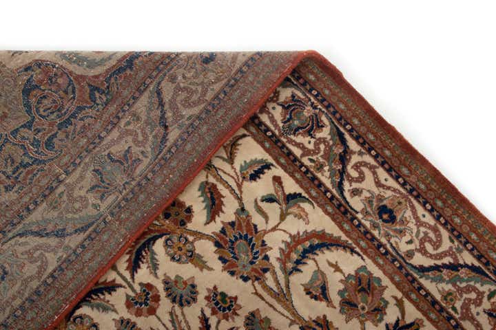 3' 4 x 5' 9 Hand Knotted Tabriz Wool Rug