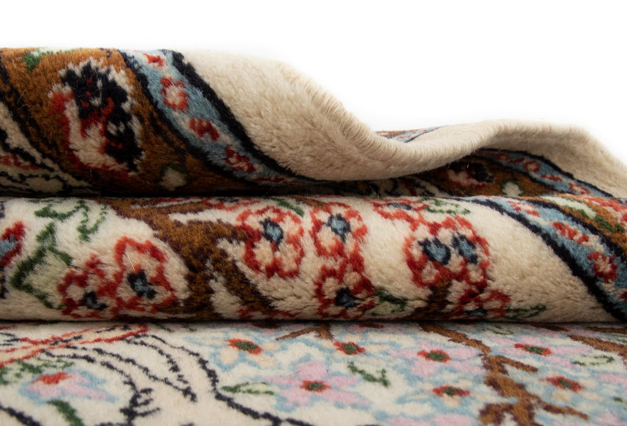 3' 2 x 5' 1 Hand Knotted Tabriz Persian Wool Rug