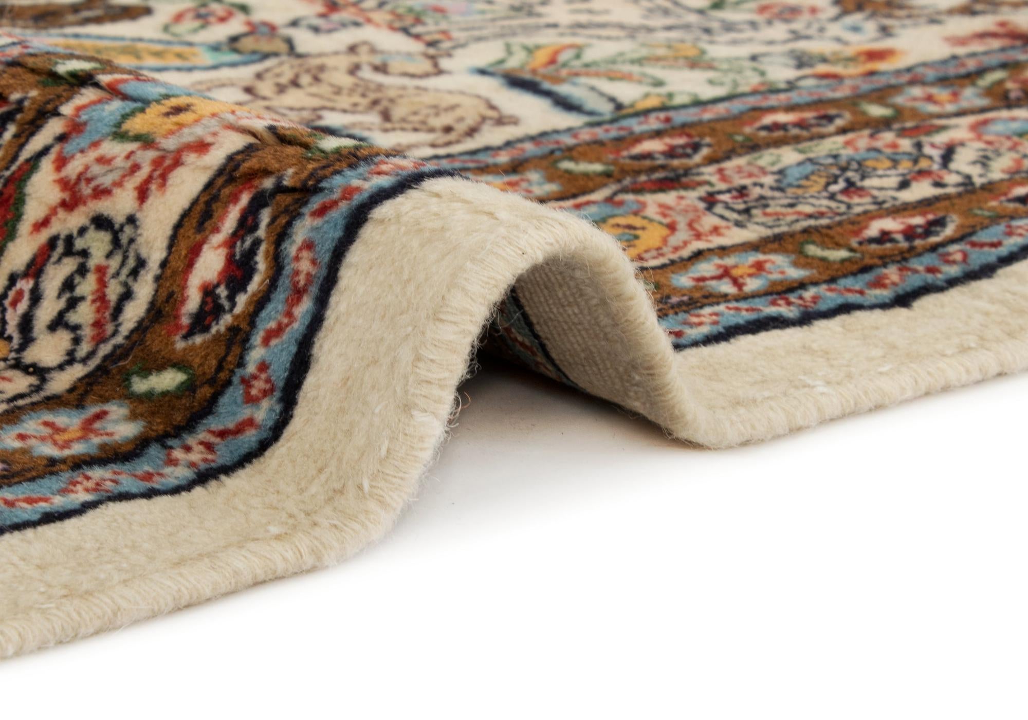 3' 2 x 5' 1 Hand Knotted Tabriz Persian Wool Rug