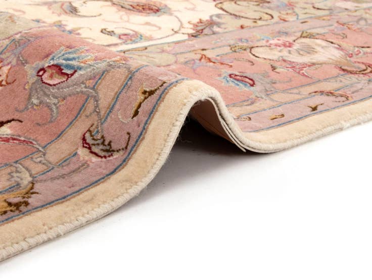 Detail image of 5' 1 x 6' 11 Hand Knotted Tabriz Persian Rug