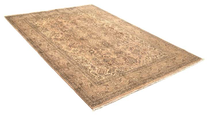 8' 1 x 11' 2 Hand Knotted Tabriz Persian Wool Rug