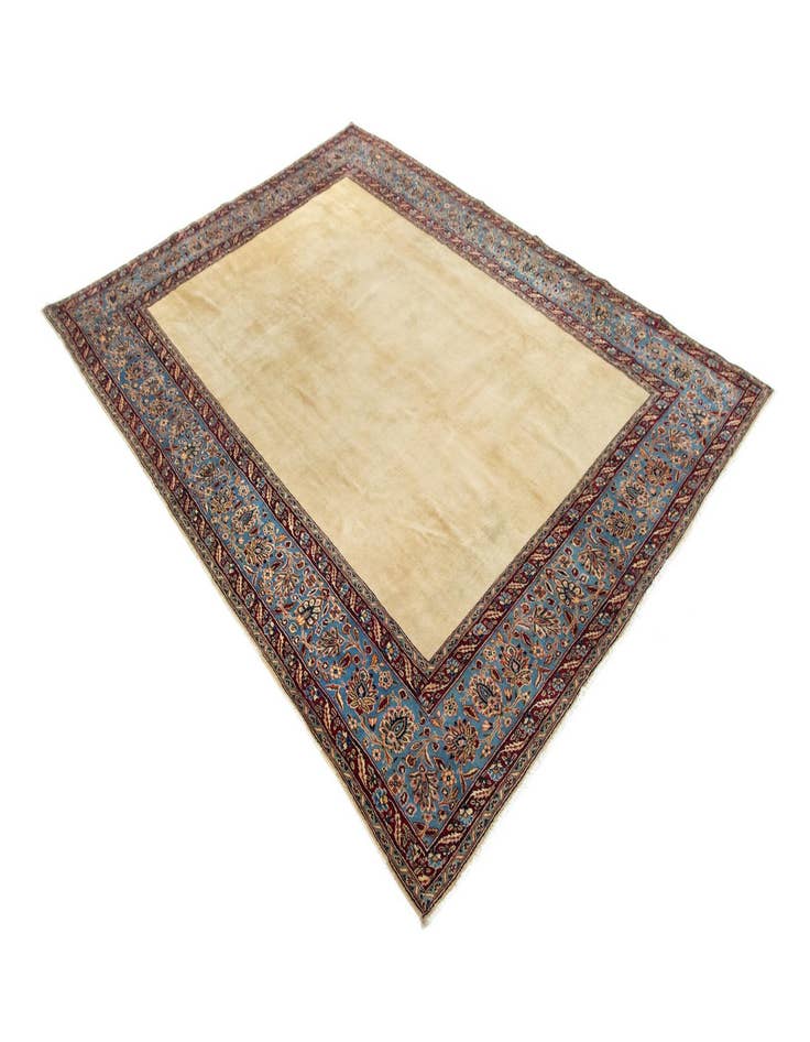 Detail image of 7' 3 x 9' 11 Hand Knotted Tabriz Persian Rug
