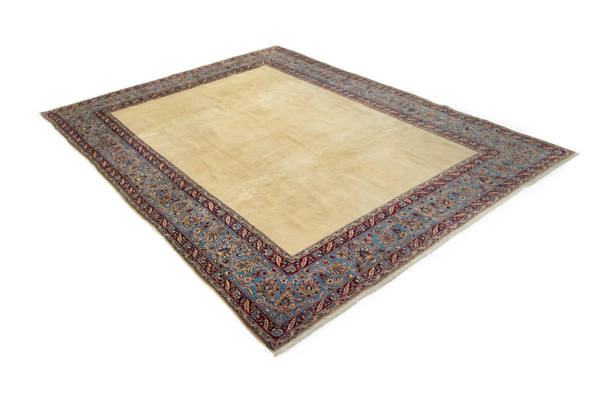 7' 3 x 9' 9 Hand Knotted Tabriz Persian Wool Rug