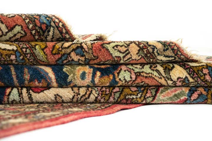 4' 6 x 6' 11 Hand Knotted Tabriz Persian Wool Rug