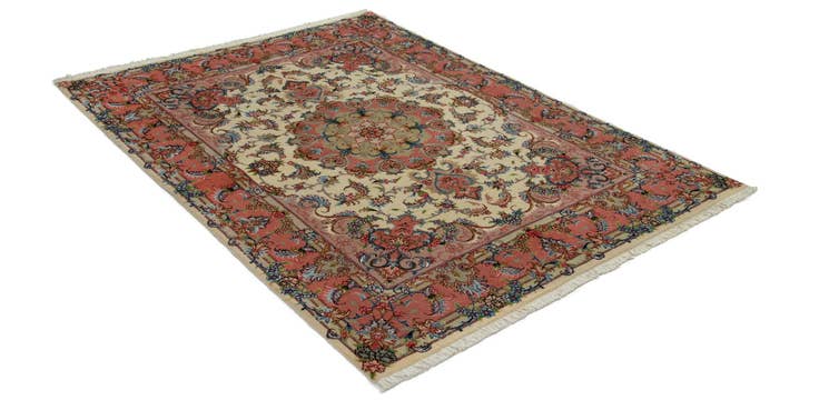 Detail image of 5' 2 x 7' 2 Tabriz Wool Rug