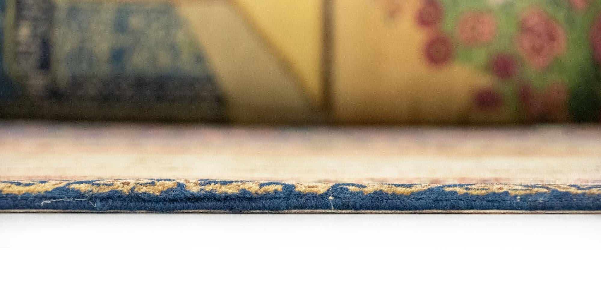6' 11 x 9' 1 Hand Knotted Tabriz Persian Rug