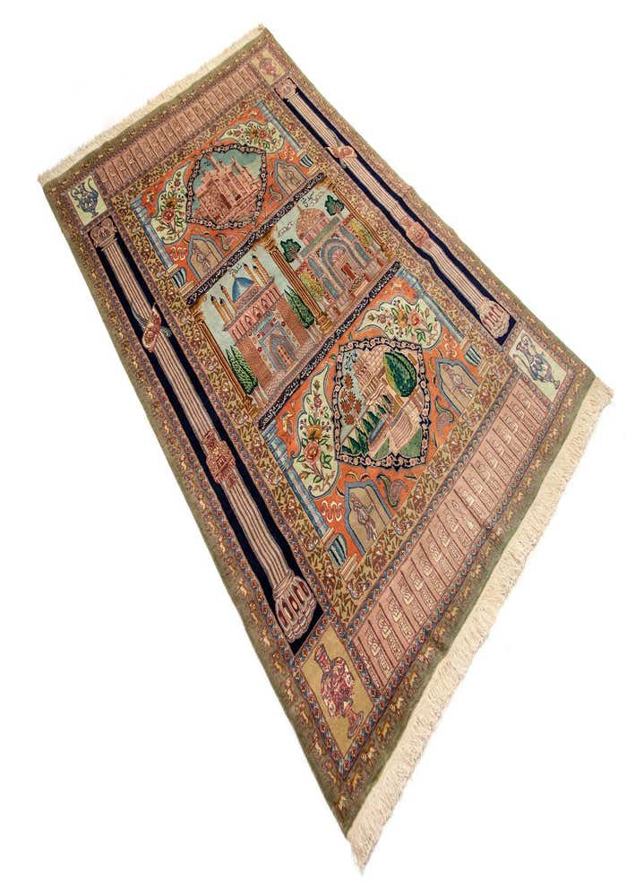 5' 8 x 8' 8 Hand Knotted Tabriz Persian Rug