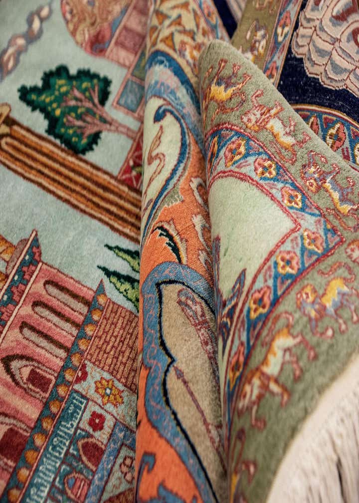 5' 8 x 8' 8 Hand Knotted Tabriz Persian Rug