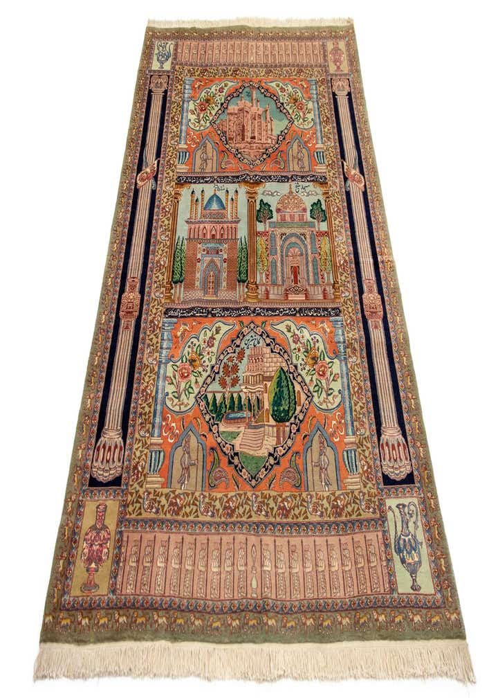 5' 8 x 8' 8 Hand Knotted Tabriz Persian Rug