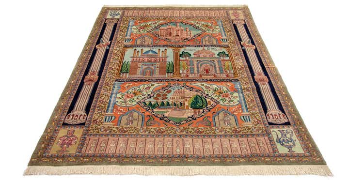 5' 8 x 8' 8 Hand Knotted Tabriz Persian Rug