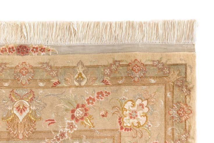 Detail image of 4' 11 x 6' 8 Hand Knotted Tabriz Persian Wool Rug