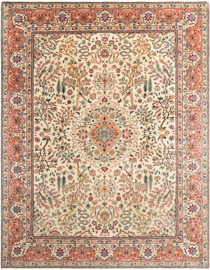 Detail image of 8' x 10' 10 Tabriz Rug