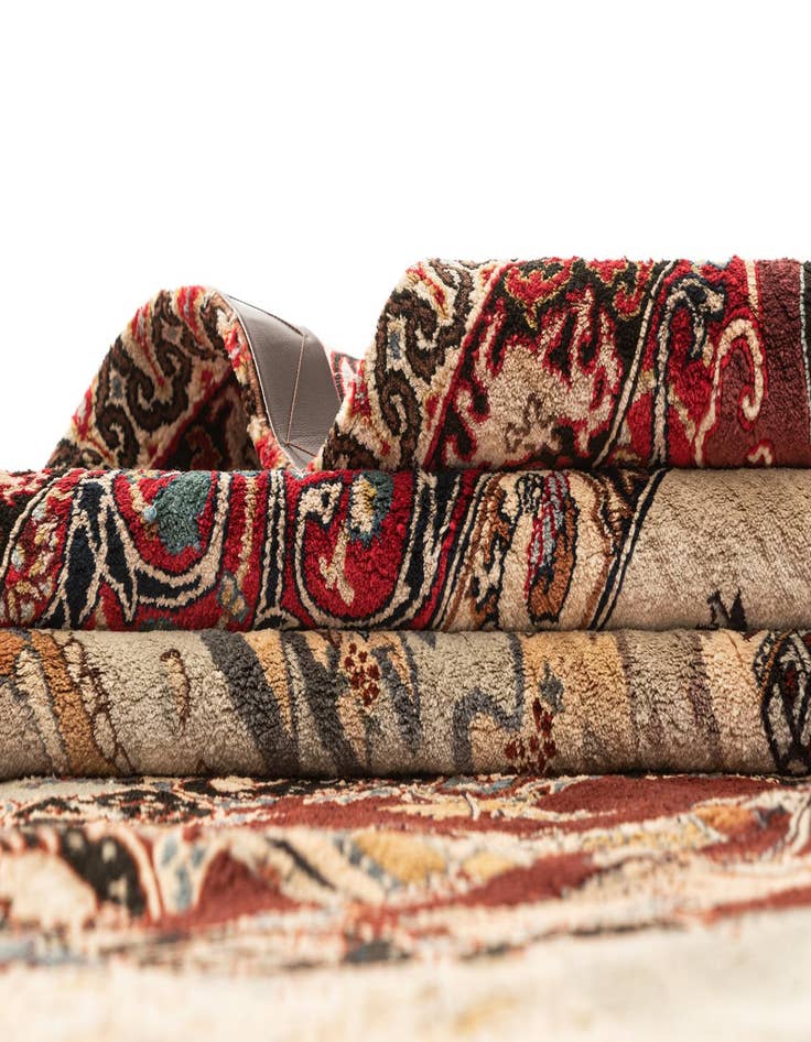 Detail image of 6' 2 x 9' Tabriz Rug