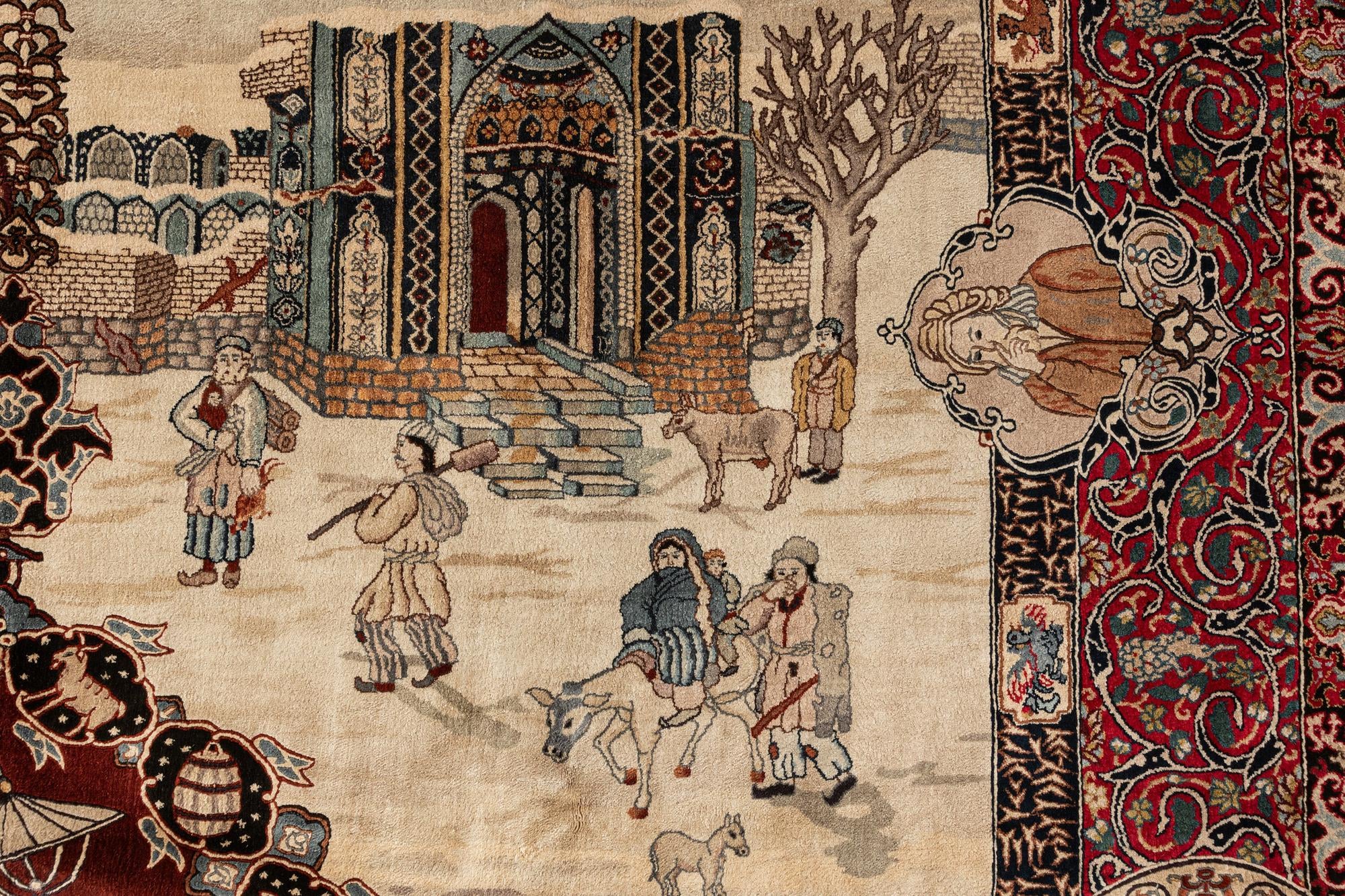 6' 2 x 9' Tabriz Rug