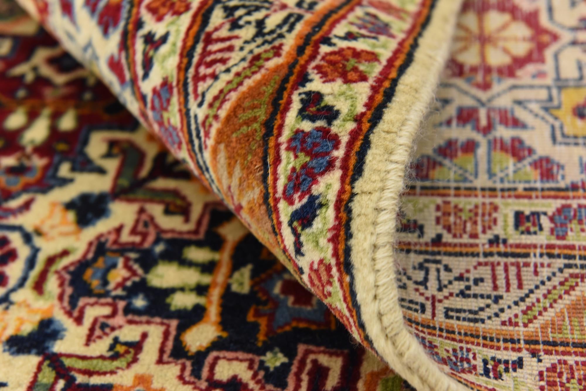 7' x 10' 9 Hand Knotted Tabriz Persian Rug