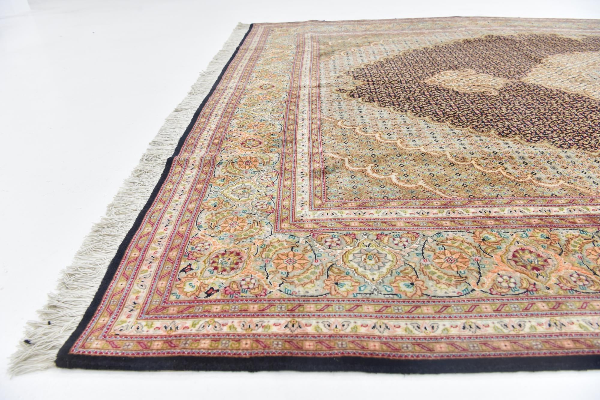 6' 8 x 9' 9 Hand Knotted Tabriz Persian Rug